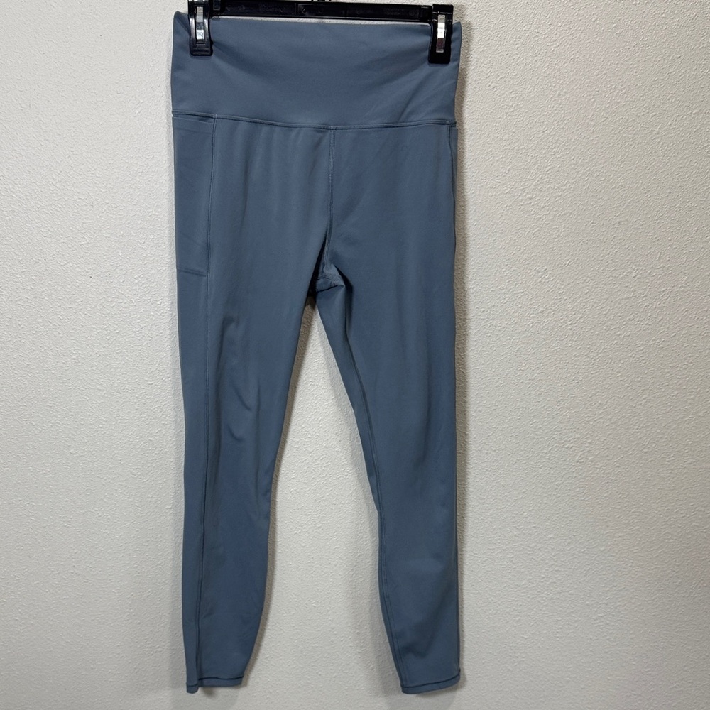 VUORI Light Azure Studio Pocket 7/8‎ Active Workout High Rise Leggings vw446